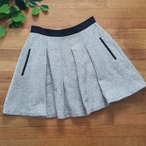 French Connection | bouclé pleated mini skirt